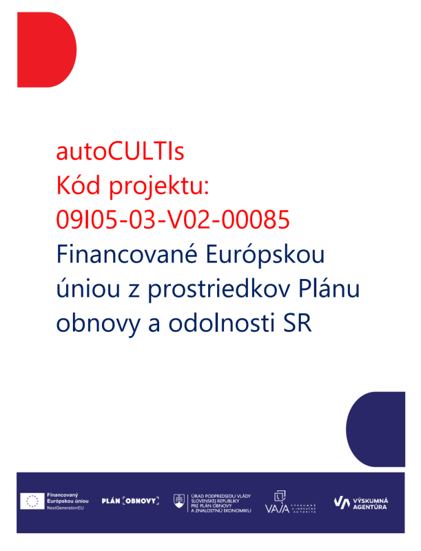 Project autoCULTIs recovery plan